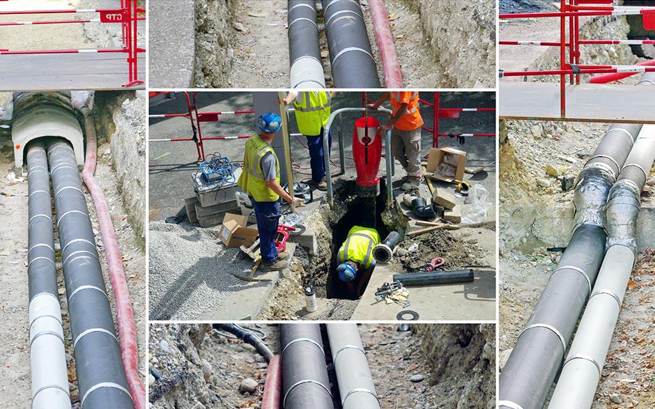 assainissement canalisation Le Bourget